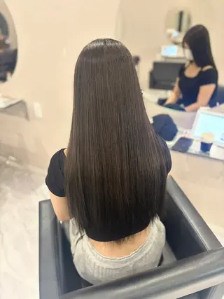 ロング 🫐ブルーラベンダー インナー🫐/MEIのヘアスタイル