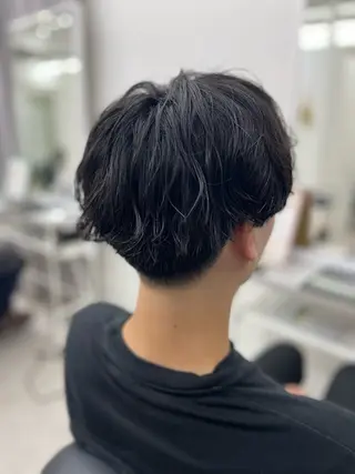 ショート パーマ 🫧ぷる艶カラー🫧 Yuubi🦩のヘアスタイル