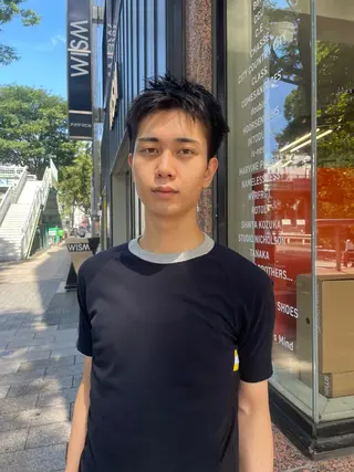 ショート メンズ dakota evans所属・渋谷 / miku nishizukaのヘアスタイル