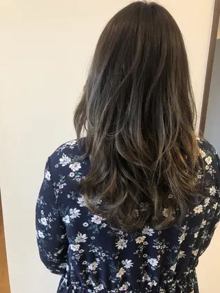 ロング カラー 奈良市／尼ヶ辻 谷川和也のヘアスタイル