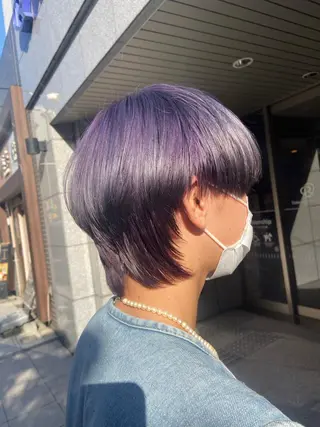 ショート カラー メンズ 瀬川 響音のヘアスタイル
