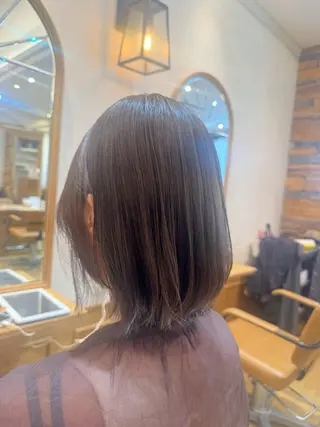 ミディアム 新宿三丁目💜 空陽💙のヘアスタイル
