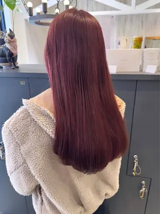 ロング 細沼 葵のヘアスタイル