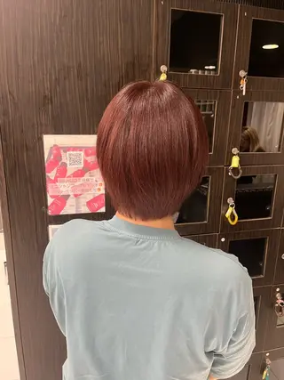 ショート 縮毛矯正モデル募集 ❤️ྀིHINATAのヘアスタイル