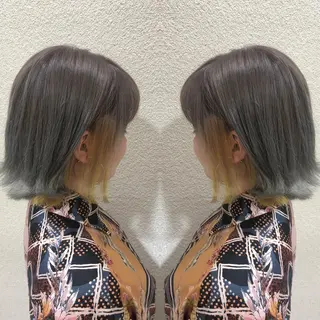 ショート カラー 髪質改善特化サロン ICONIQ天神店のヘアスタイル