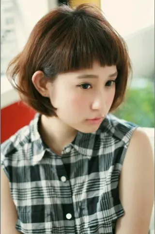 ミディアム ショート カラー Lumderica(ラムデリカ)所属・横浜/元町/石川町 ラムデリカYUKAのヘアスタイル