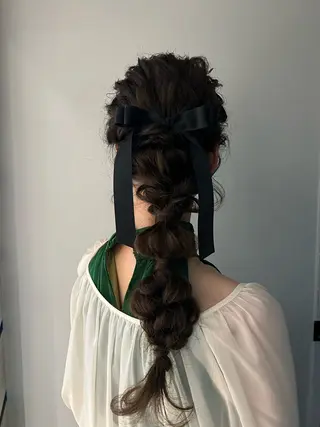 ロング カラー パーマ ヘアアレンジ 🎨カラー満足度 500%💫ヅル💫のヘアスタイル