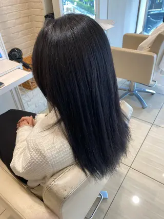 セミロング 大賀 和希のヘアスタイル