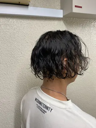 パーマ 井口 彰也のヘアスタイル