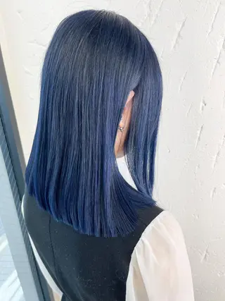 ミディアム BOX mico.のヘアスタイル