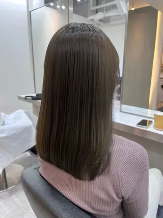 セミロング Viot 銀座 樋口 桃佳のヘアスタイル