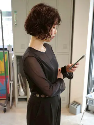 ショート (h)wim ウィムのヘアスタイル