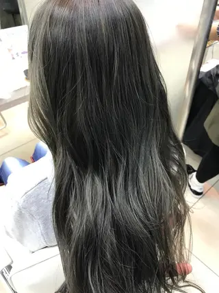 セミロング カラー どんな髪の悩みも解決 します✨田嶋俊一✨のヘアスタイル