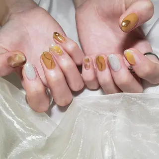 ネイル みよし市 nail salon*pomnal.co所属・Shimada Harukaのネイルデザイン