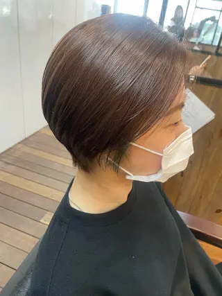 ショート アイブロウ◎ rista藤岡佳世のヘアスタイル