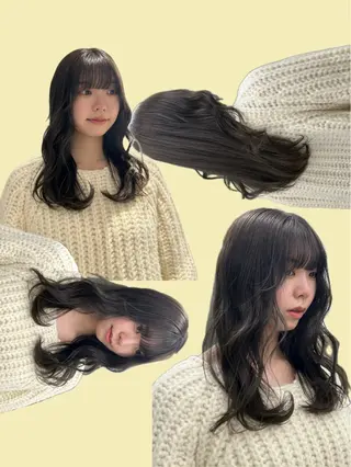 カラー moeka 表参道のヘアスタイル