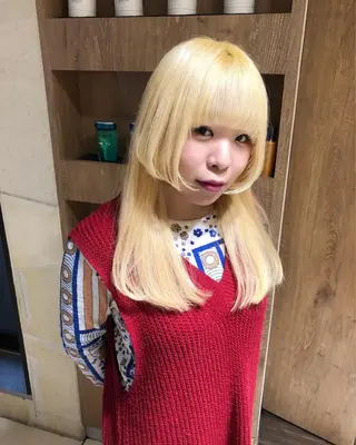 ロング カラー 【ディレクター 🧸🤍田澤 唯那】のヘアスタイル