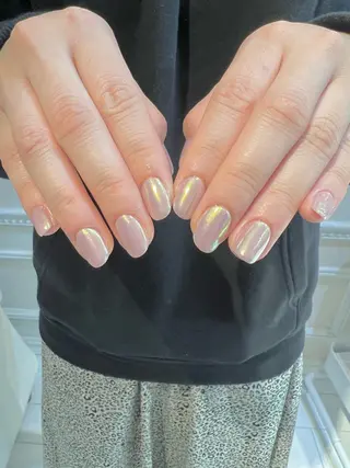 ネイル 🎀チーク/ちゅるん 🫧chisa🎀のネイルデザイン