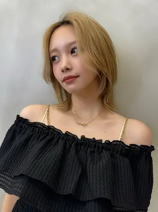 ミディアム カラー 💕モテ髪💕 小川大輔のヘアスタイル