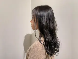ロング カラー ツイストスパイラル 波巻き🩵片平和香奈のヘアスタイル
