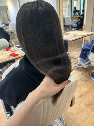 セミロング カラー newi 京橋 【yuuki】のヘアスタイル