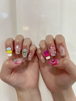 ミディアム B_Mila 水戸   萬城のネイルデザイン