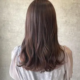 セミロング カラー ヘアアレンジ merci.所属・🌻あいり merci.🌻のヘアスタイル
