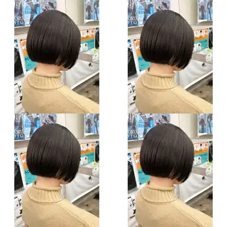 ショート カラー 推しカラー✨ オタク美容師ユウカのヘアスタイル