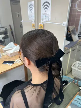 セミロング ヘアアレンジ 山室 敬義のヘアスタイル