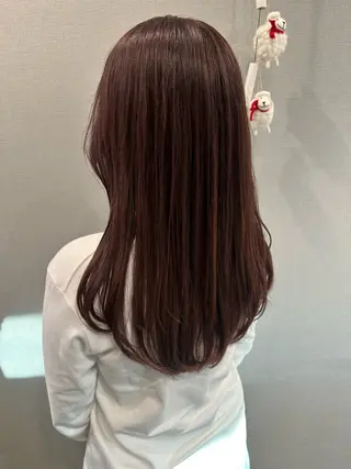 ロング カラー K Harukaのヘアスタイル