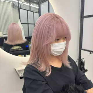 ミディアム カラー Ren. 🦋デザインカラーのヘアスタイル