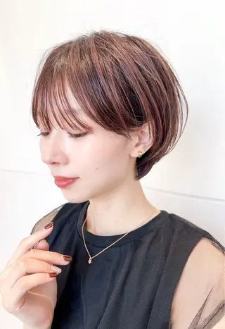 ショート 縮毛矯正 /横山陸人のヘアスタイル