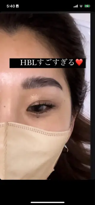アイブロウ Agu hair aina いわき2号店【アイナ】所属・真 美のマツエク・マツパデザイン