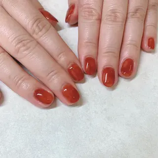 カラー ネイル Cozy_ ilumのネイルデザイン