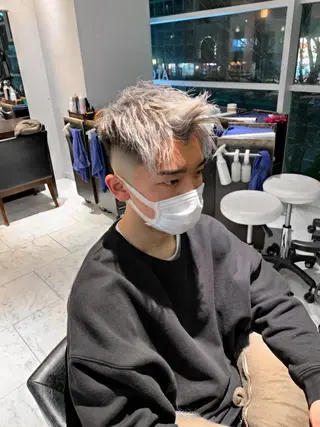 カラー メンズ メンズ専門　井藤 雅也のヘアスタイル