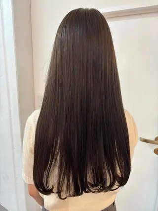 ロング 🤍Nozomi/ オリーブカラー🌿のヘアスタイル
