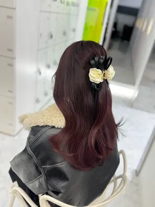 ロング カラー 🎀愛されgirly ヘア🫧Ayakaのヘアスタイル