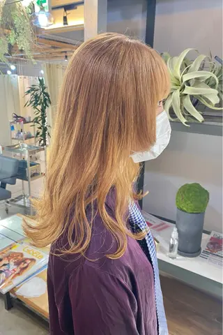 ロング 菊地 紗矢のヘアスタイル
