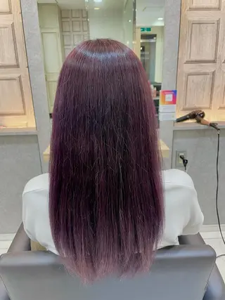 ロング カラー 北川 萌乃果のヘアスタイル