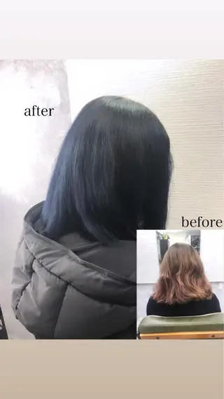 ミディアム カラー 韓国ヘア🇰🇷 RYOTAのヘアスタイル