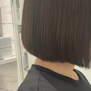 ショート カラー 髪質改善ストレート /暖色カラー🎀🪞のヘアスタイル