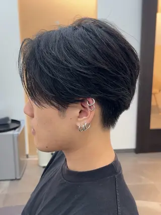 ショート メンズ サロンズ内B区画所属・新宿メンズ専門 メンズパーマ特化のヘアスタイル