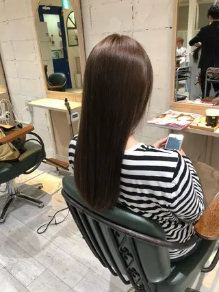 カラー 小島嵩人 縮毛矯正 髪質改善のヘアスタイル