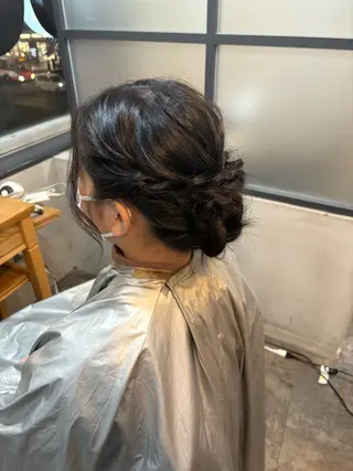 ヘアアレンジ source河原町 /水本賢のヘアスタイル