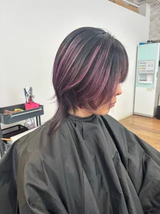ミディアム ハイーンカラー/外国 人風カラー/ミノリのヘアスタイル
