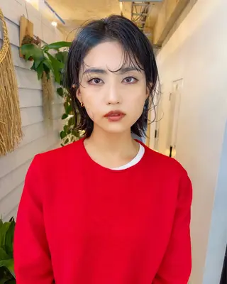 ショート カラー AiM 大名のヘアスタイル