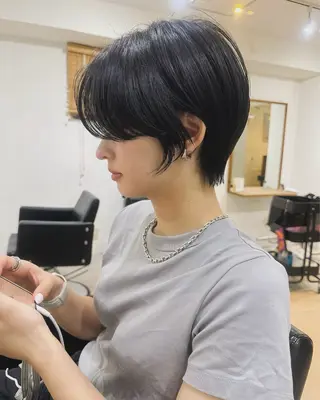 ショート 平 一裕のヘアスタイル