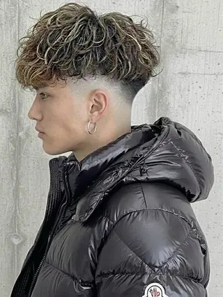 ショート パーマ メンズ MEN'S SALON HEAD STOCK大和八木店所属・きょん/メンズパーマ /ツイスパ/メンズのヘアスタイル