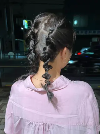 ミディアム Kakui Yuikaのヘアスタイル