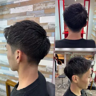 ショート メンズ 居心地の良さ◎ 明るいお店です◎のヘアスタイル